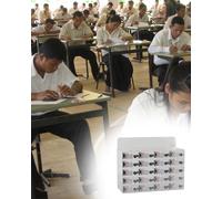 Armadietto per telefoni cellulari per scuole e uffici, organizer in acrilico a 60 scomparti per aule, test e luoghi di lavoro, armadietto per cellulare, design trasparente