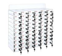 Armadietto porta cellulare con serratura in acrilico con 60 scomparti, sicuro telefono con chiavi per riunioni, aule e uffici, ideale per la gestione dei dispositivi mobili