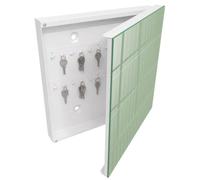 Armadietto Portachiavi 30x30 cm | Bianco | A Destra | Montaggio a Parete