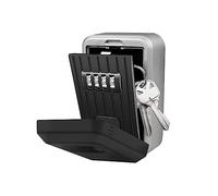 Armadietto portachiavi, Cassetta di sicurezza for chiavi a parete, mini cassetta portachiavi con custodia for copertura impermeabile a combinazione a 4 cifre for uso esterno per ufficio noleggio