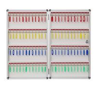 Armadietto portachiavi chiudibile a parete, con 12 o 120 ganci. Grande cassetta portachiavi per una facile gestione delle chiavi in garage e casa. Soluzione di archiviazione durevole e sicura