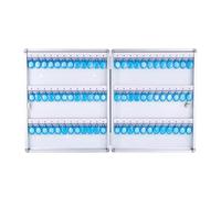 Armadietto portachiavi da parete con 72 bit. Deposito chiavi sicuro per agenzie sicuro per agenzie immobiliari e gestione immobiliare. Organizza e proteggi le tue chiavi in modo efficiente.