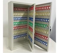 Armadietto portachiavi da parete, portatile, con grande capacità, include etichette colorate per l'organizzazione e la sicurezza della casa