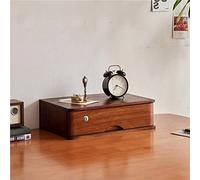 Armadietto portadocumenti in legno massello con serratura, elegante design piatto per un'organizzazione sicura dello spazio di lavoro in casa e in ufficio