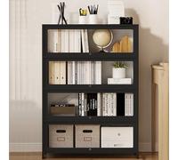 Armadietto portaoggetti autoportante con porta magnetica a spinta verso l'interno, piedini regolabili, ideale per cucina, soggiorno, organizzazione studio