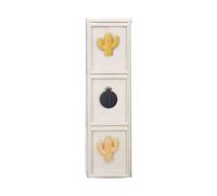 Armadietto portaoggetti da bagno a 3 ripiani, sottile, impermeabile, alto e stretto, con cassetti, dispensa da cucina per piccoli spazi, bianco