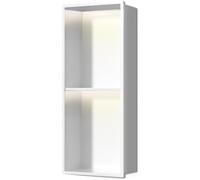 Armadietto portaoggetti da bagno con mensola impermeabile e porta carta igienica, per uso domestico o hotel, organizer salvaspazio con design elegante