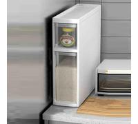 Armadietto portaoggetti da bagno stretto, facile da pulire, salvaspazio, per piccoli bagni e servizi igienici, soluzione elegante per spazi ristretti