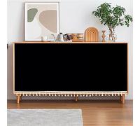 Armadietto portaoggetti da sottolavello, antipolvere, nero, 50 cm di larghezza x 30 cm di altezza, soluzione compatta per cucina e armadio, per la pulizia e gli oggetti essenziali, design salvaspazio.
