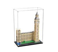 Armadietto portaoggetti in acrilico compatibile con Lego 10253 Big Ben London, per raccogliere e proteggere espositori, trasparente, 47,8 x 24,9 x 63 cm (modello non incluso) (trasparente (3 mm)