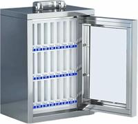 Armadietto portaoggetti per cellulare, in acciaio inox 304, con serratura intelligente con password, sicuro per cellulare, robusto e durevole, semplice e bello, adatto per scuola, ristorante, ufficio
