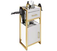 Armadietto portaoggetti per saloni di bellezza, con cassetto e armadietto, efficiente stazione per parrucchieri e barbieri, ideale per l'organizzazione e la produttività del salone di bellezza