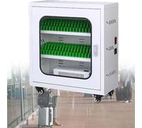 Armadietto Portaoggetti Universale Per Cellulare A 360°, Stazione Di Ricarica Mobile Con 40 Porte E Capacità Di 6-60 Slot, Carrello Di Ricarica Per Dispositivi Ricaricabili Per Cellulari E Tablet, 6