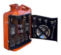 Armadietto portatile per whisky, mini bar, impermeabile, design vintage, regalo originale per uomo