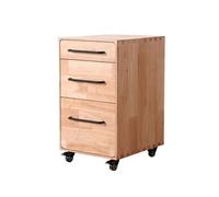 Armadietto sotto il tavolo, in legno naturale, con cassetto portaoggetti basso, rimovibile, elegante e funzionale, per casa e ufficio, soluzione perfetta per spazi liberi dal disordine