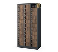 Armadietto spogliatoio Armadio metallico 33 Scomparti Fessure di ventilazione