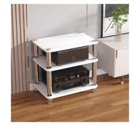Armadietto Stereo Scaffalature Audiovisive Supporto Per Giradischi, Supporto Per Lettore Cd, Supporto Per Videoregistratore Stereo A 1, 2, 3 E 4 Livelli, Mobiletto Per Componenti Video, Supp