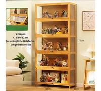 Armadietto Vetrina Scaffale Acrilico Multistrato librerie singola/doppia Porta