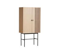 Armadietto Woud Array Rovere/ Nero 80 cm