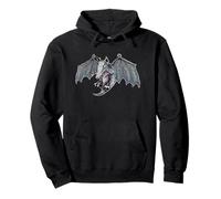 Armadillo Bat Strano Ranch Creatura Mitologica Critter Art Felpa con Cappuccio
