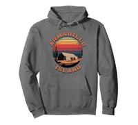 Armadillo Island, Texas Detention Center Felpa con Cappuccio