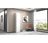 Armadio 1 Anta 45x35x191 cm Kompact Bianco Lucido