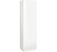 Armadio 2 Ante 60x38x199,7 cm Vega Bianco Lucido