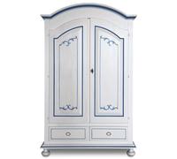 ARMADIO 2 ANTE DIPINTO A MANO DECORATO MASSELLO CAMERETTA OFFERTA
