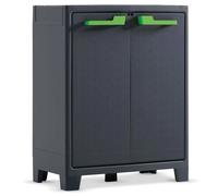 Armadio 2 ripiani 80x44x100 cm Keter Moby Basso XL Antracite