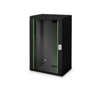 Digitus 20HE 19"-Wandgehäuse Unique Serie RAL 9005 schwarz - DN-19 20-U-SW
