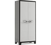 Armadio 4 Ripiani 80x44x182 cm Keter Titan Alto XL Grigio
