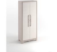 Armadio 8 Ripiani 80x44x182 cm Keter Gulliver Multispace XL Sabbia e Beige