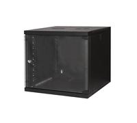 ARMADIO RACK 19" 9 UNITA' DA MURO (A)490X (L)540 X PROFONDITA' 600 MM. COLORE NE