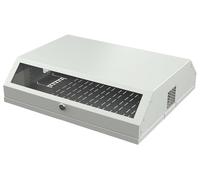 Techly Professional Armadio a muro 19'' Flat 9 Unità Grigio