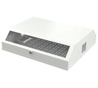 Techly Professional Armadio a muro 19'' Flat 9 Unità Bianco RAL9016