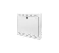 DIGITUS Alloggiamento a parete DVR - Guida profilata da 2U da 19" per PDU | Supporto di montaggio per DVR 1U da 19 pollici - Supporto per monitor da 12 pollici - Portata 50 kg - IP20 - Grigio