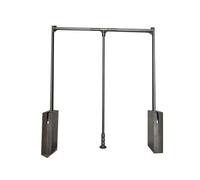 Armadio A Scomparsa,gruccia Ammortizzante,asta Di Sollevamento For Guardaroba,larghezza Regolabile For Guardaroba,corridoio Di Negozi Di Abbigliamento For Casa(Color2,370-510MM)