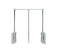 Armadio A Scomparsa,gruccia Ammortizzante,asta Di Sollevamento For Guardaroba,larghezza Regolabile For Guardaroba,corridoio Di Negozi Di Abbigliamento For Casa(Color1,370-510MM)