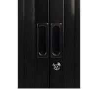 Armadio a serranda 140/120/45 cm Negro new