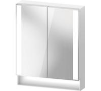 Armadio a specchio Duravit Qatego, campi luminosi laterali, 600 x 155 x 750 mm,