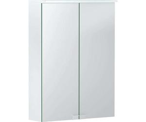 Armadio a specchio Geberit Option Basic con illuminazione integrata, due ante,