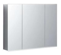 Armadio a specchio Geberit Option Plus con illuminazione integrata, tre ante,
