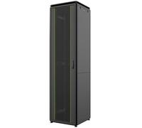 Armadio a terra , 42U dimensioni WxDxH 600x1000x2053mm, glass door, color RAL9005