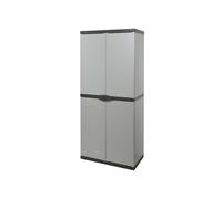 Armadio Modulare in Resina a 4 Ripiani e 2 Ante Mongardi 68X39,5X168CM - 7811C04