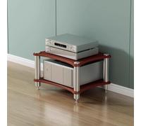 armadio audio hifi rack mobile Mensola audio HiFi Rack, supporto multimediale AV a 4 livelli, supporto multimediale audio, supporto multimediale, supporto TV, centro di intrattenimento(3-Tier)