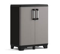 ARMADIO BASSO CM.68X39X90 2 RIP.GRIGIO E NERO