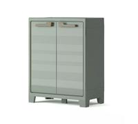 ARMADIO BASSO KETER "PLANET" IN RESINA GRIGIO 80X44X100 CM