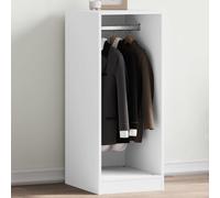 Armadio Bianco 48x41x102 cm in Legno Multistrato