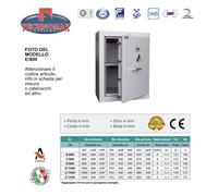 ARMADIO BLINDATO E/800 80X60X43 HxLxP MONOBLOCCO TECHNOMAX SERIE CONFORT