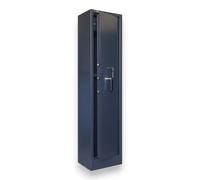 Armadio cassaforte porta fucili 5 posti in acciaio antigraffio con tesoretto e serrature antiscasso Fai Viro